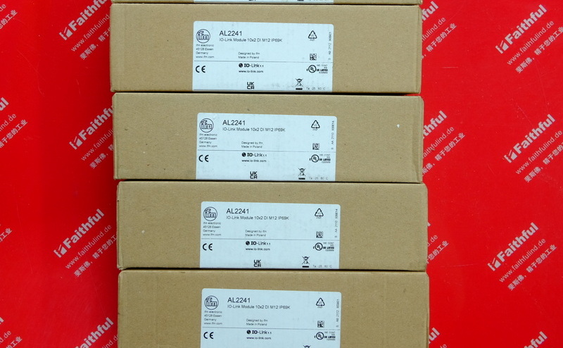 Ifm AL2241 易福门IO-Link输入模块 IO-Link Module 10x2 DI M12 IP69K