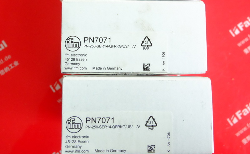 Ifm PN7071 易福门带显示屏的压力传感器 PN-250-SER14-QFRKG/US/ /V