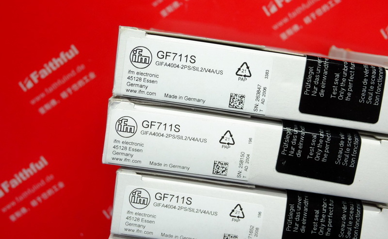 Ifm GF711S 易福门电感式安全接近开关 GIFA4004-2PS/SIL2/V4A/US