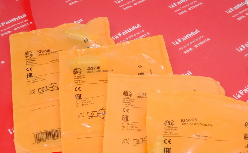 Ifm IGS205 易福门电感式接近开关 IGB3012-BPKG/US-104