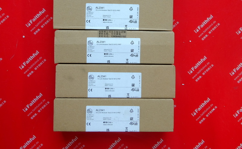 Ifm AL2341 易福门IO-Link输入模块 IO-Link Module 10x2 DI M12 IP67
