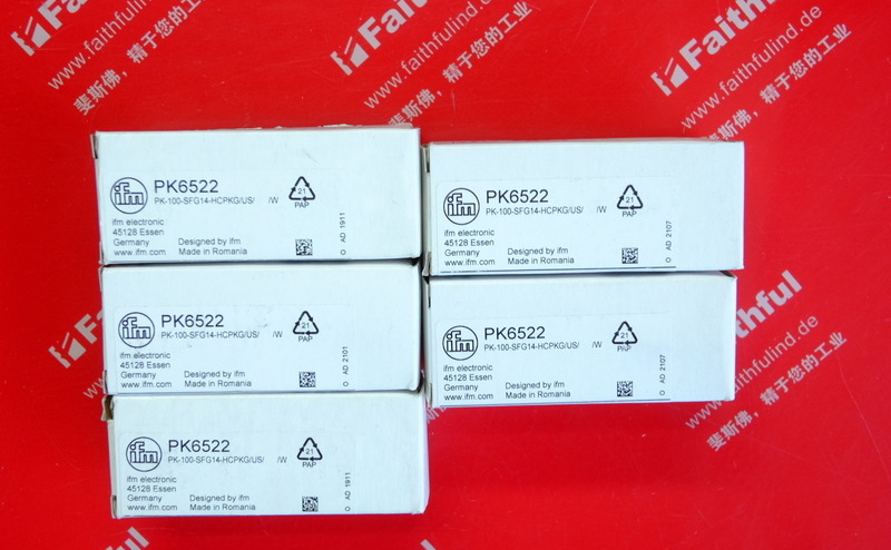 Ifm PK6522 易福门带直观开关点设定的压力传感器 PK-100-SFG14-HCPKG/US/ /W