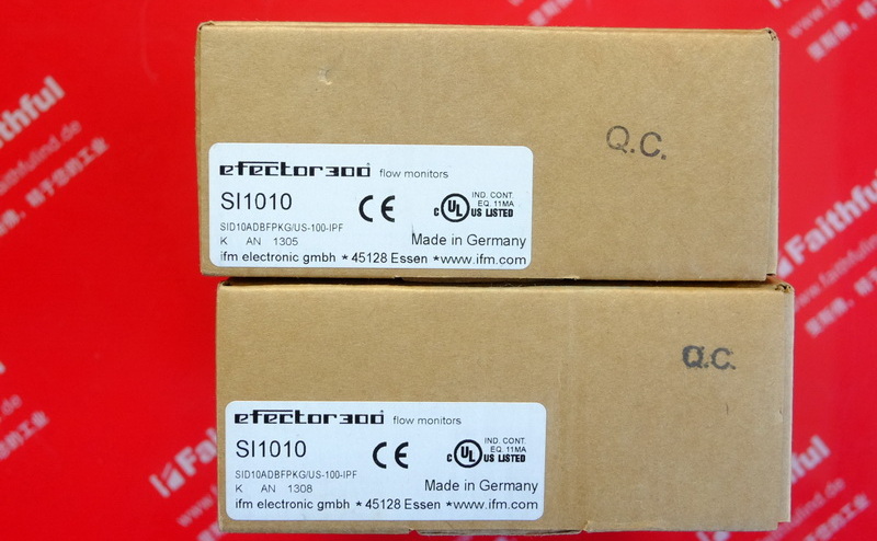 Ifm SI1010 易福门流量监控器 SID10ADBFPKG/US-100-IPF
