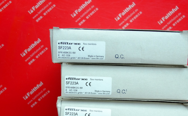 Ifm SF223A 易福门分体式流量开关 SFR14XBK/2G /6M