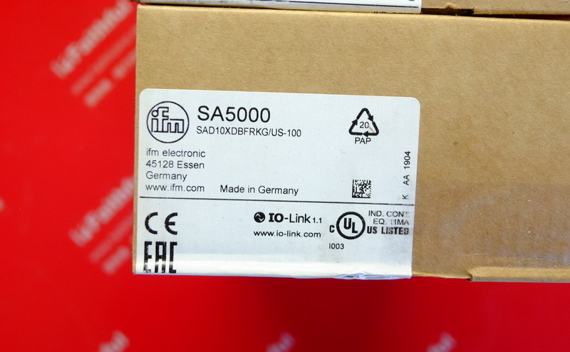 Ifm SA5000 易福门流量传感器 SAD10XDBFRKG/US-100