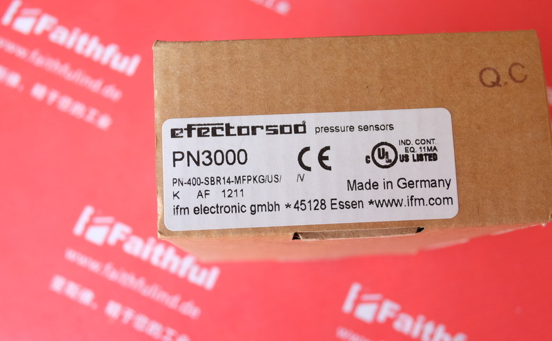 Ifm PN3000 易福门带显示屏的压力传感器 PN-400-SBR14-MFPKG/US/ /V