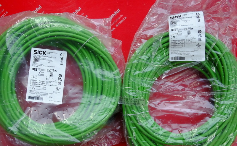 Sick YM2D24-300PN1MRJA4 西克连接线 M12 D-CODE RJ45 2123853