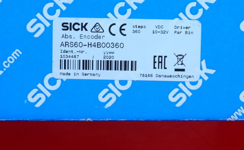 Sick ARS60-H4B00360 西克编码器 1034487 SSI Parallel
