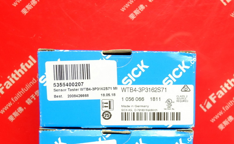 Sick WTB4-3P3162S71 西克光电传感器 1056066