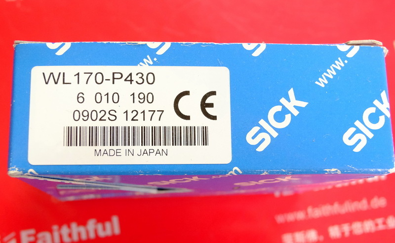 Sick WL170-P430 西克光电传感器 6010190