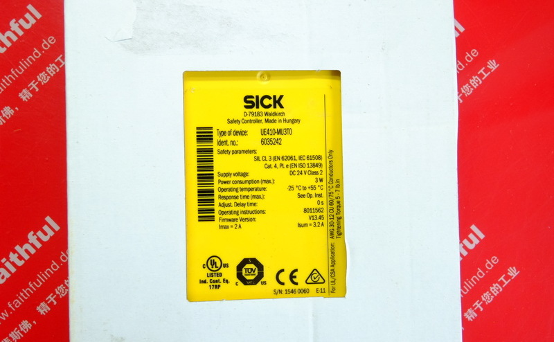 Sick UE410-MU3T0 西克安全主模块 6035242 UE410-MU