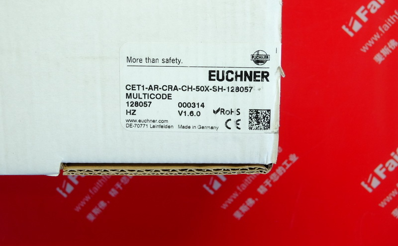 Euchner 128057 安士能CET-AR非接触式安全开关 CET1-AR-CRA-CH-50X-SH-128057 RC18