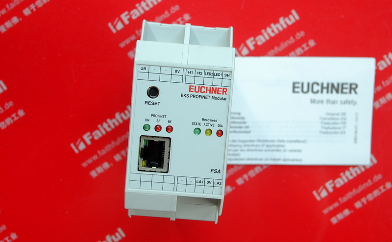 Euchner 122353 安士能FSA型号EKS PROFINET模块化接口适配器 EKS-A-AIXA-G1