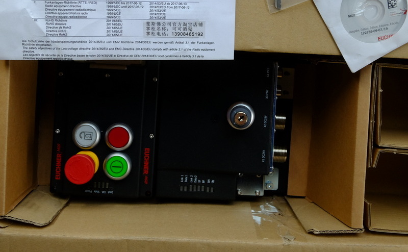 Euchner 136429 安士能锁止套件 MGB-L1HEB-PNA-R-136429，弹簧力锁止，配有5个控制装置，7/8"和M12插头