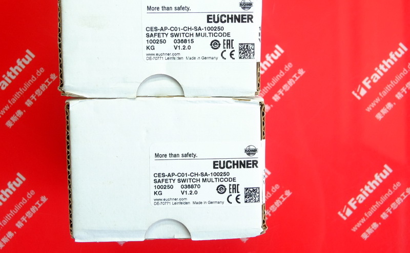 Euchner 100250 安士能非接触式安全开关 CES-AP-C01-CH-SA-100250