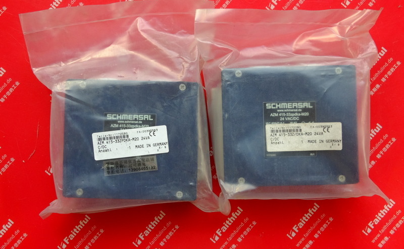 Schmersal 101172090 施迈赛电磁安全锁 AZM 415-33ZPDKA-M20 24VAC/DC