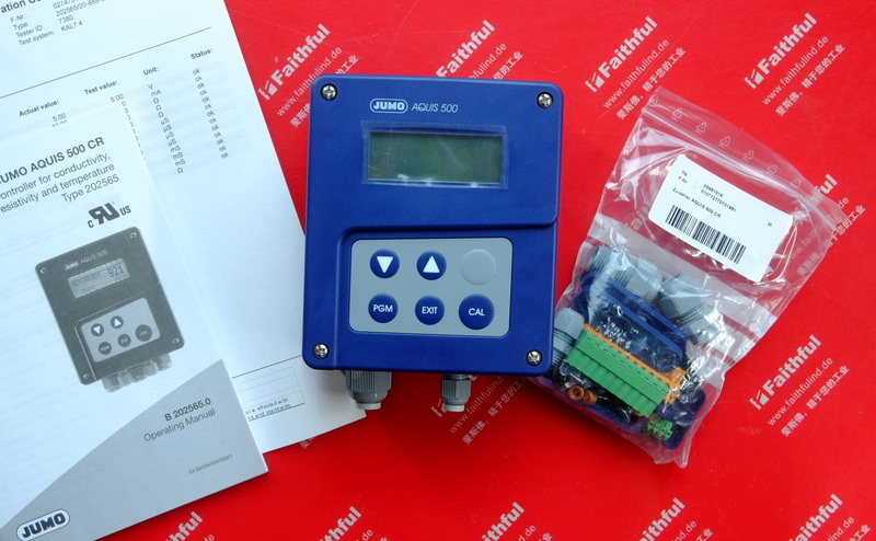 Jumo 00675753 久茂电导率变送器和控制器 AQUIS 500 CR 202565/20-888-000-000-000-25/000