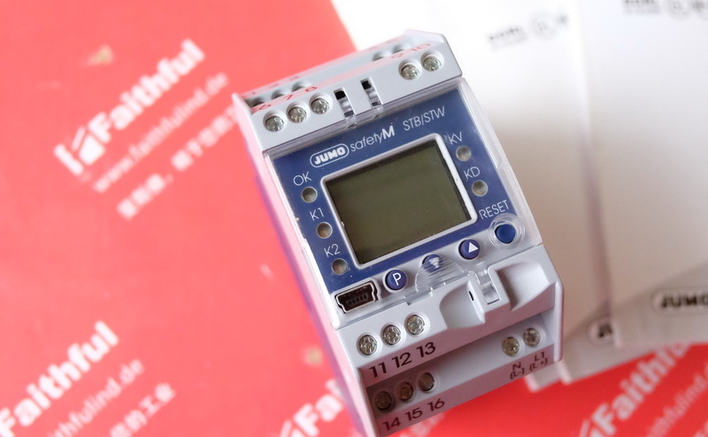 Jumo 00564984 久茂安全温度限制器 701150/8-01-0253-2001-23/005,058 安全温度监视器 safetyM STB/STW