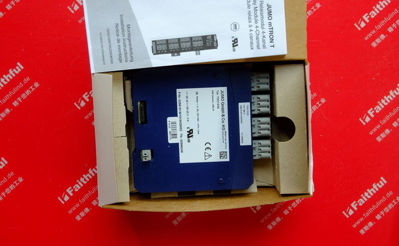 Jumo 00566249 久茂4通道继电器输出模块 705015/36 mTRON T