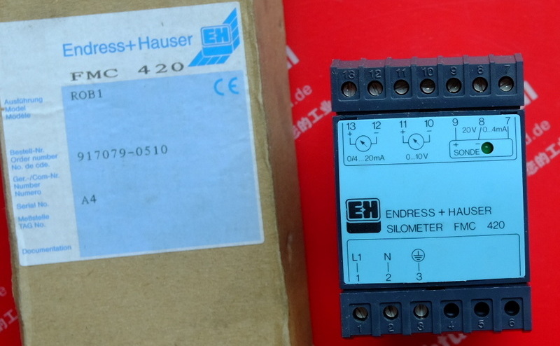 E+H FMC420-R0B1 恩德斯豪斯电容信号转换器 917079-0510 Endress+Hauser