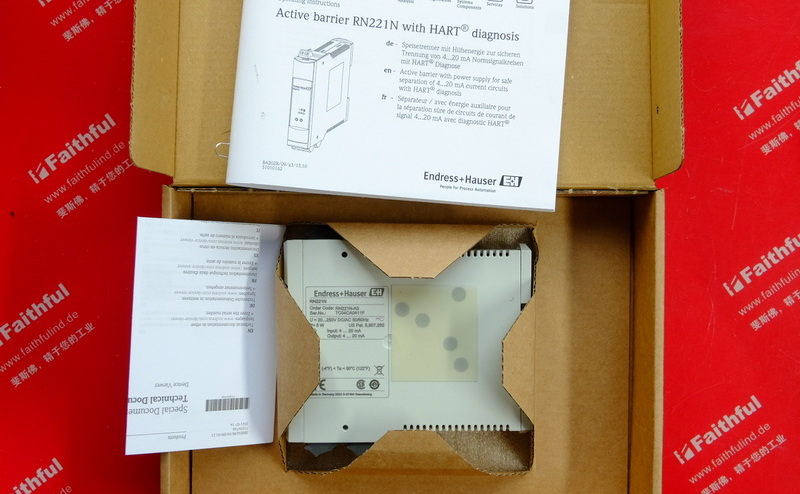 E+H RN221N-A3 恩德斯豪斯DIN导轨安装的有源隔离栅 Endress+Hauser Hart