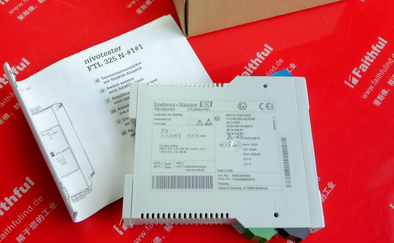 E+H FTL325N-F1E1 恩德斯豪斯音叉信号转换器 Endress+Hauser