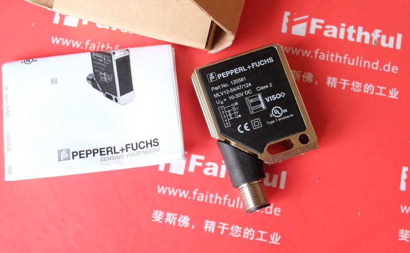 P+F 120581 倍加福反射板型光电传感器 MLV12-54/47/124 Pepperl+Fuchs