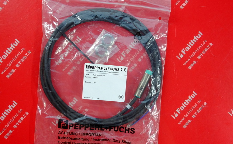 P+F 282947 倍加福电感式传感器 NJ4-12GM40-E2 Pepperl+Fuchs