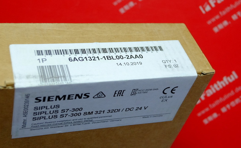 Siemens 6AG1321-1BL00-2AA0 西门子数字量输入模块 SIPLU