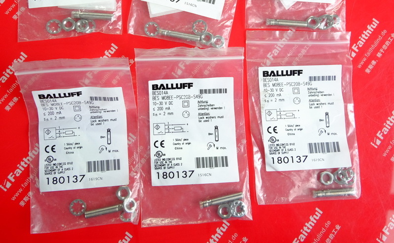 Balluff BES014A 巴鲁夫电感式接近开关 BES M08EE-PSC20B-S49G