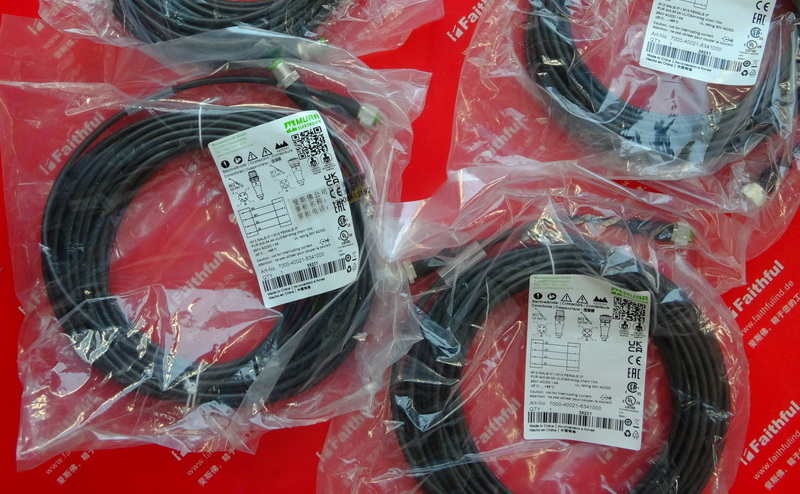 Murr-Elektronik 7000-40021-6341000 穆尔连接线 M12 4芯 公母头 10米