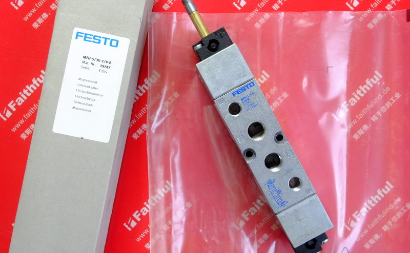 Festo 19787 费斯托电磁阀 MFH-5/3G-1/4-B