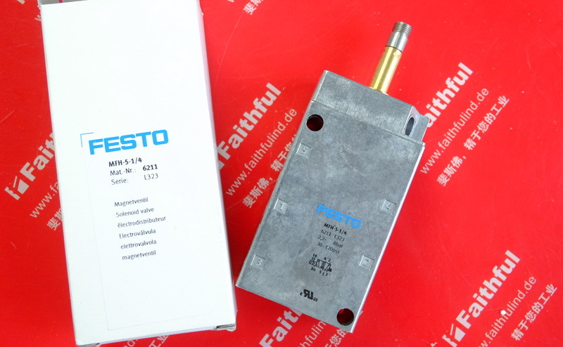 Festo 6211 费斯托电磁阀 MFH-5-1/4