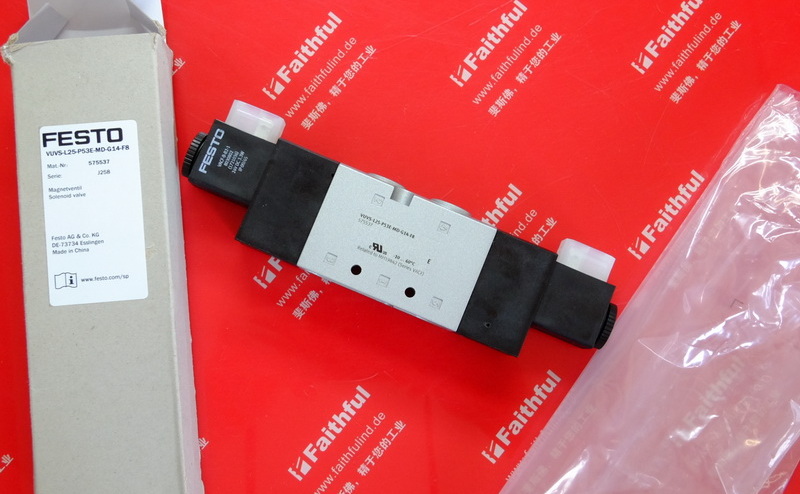 Festo 575537 费斯托电磁阀 VUVS-L25-P53E-MD-G14-F8 575541