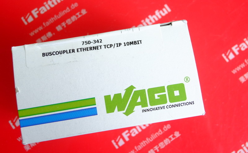 Wago 750-342 万可现场总线适配器 WAGO I/O SYSTEM ETHERNET ETHERNET 第1代