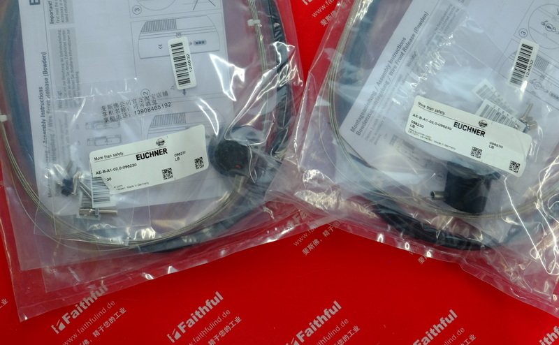 Euchner AE-B-A1-02,0-096230 安士能前端拉绳解锁功能 bowden