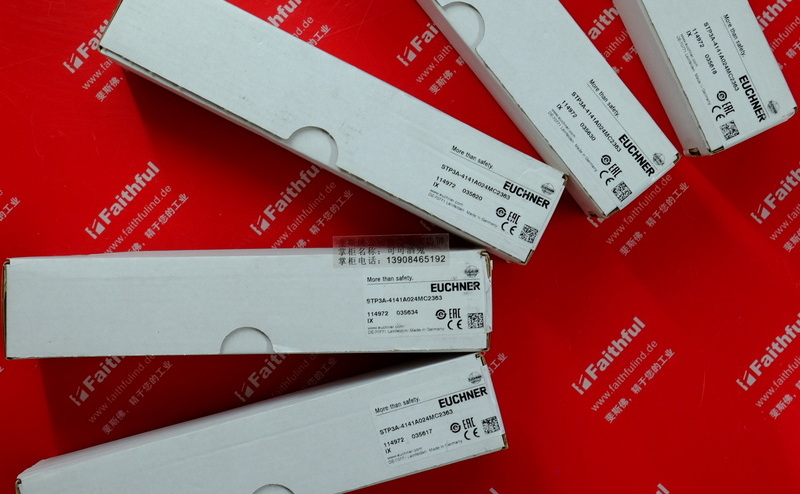 Euchner 114972 安士能全新安全开关 STP3A-4141A024MC2363