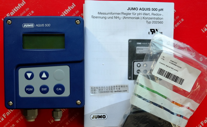Jumo 00491075 久茂ph值控制器 202560/20-888-000-000-000-25/000 AQUIS 500 pH/Rd