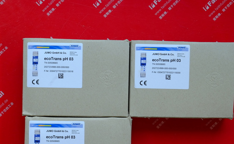 Jumo 00508665 久茂变送器 202732/888-000-000 ecoTRANS pH 03