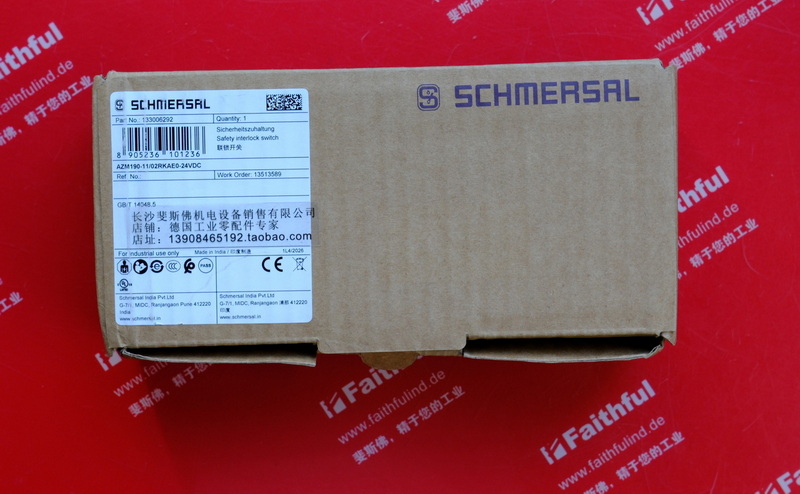 Schmersal 133006292 施迈赛安全开关 AZM190-11/02RKAE0-24VDC